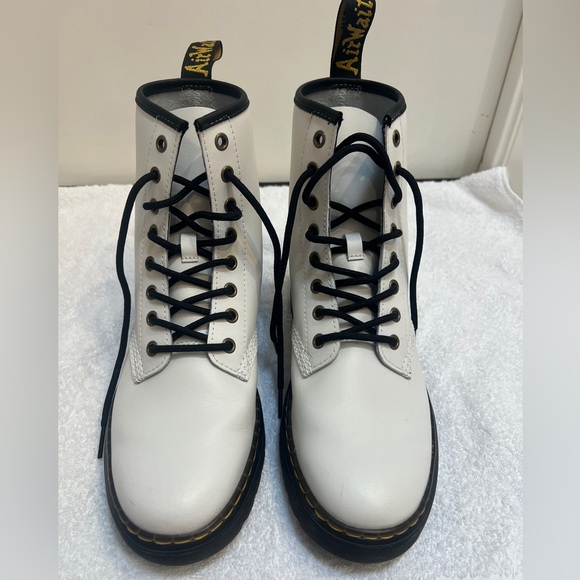 Dr. Martens Other - Men’s Sz 8 Dr. Martens White Leather Boots